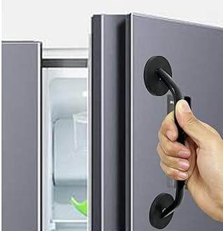 Magnetic Refrigerator Door Handle, Super Strong Magnets Handles Pulls, Keep Kitchen Appliance Clean, for Fridge Microwave Stove Dishwasher, Great Solution for Broken Handles.