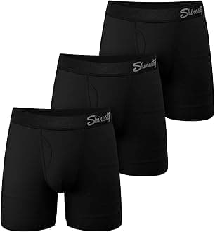 - Boxer Briefs for Men Pack of 3 - Hammock Support Pouch Underwear for Men with Fly