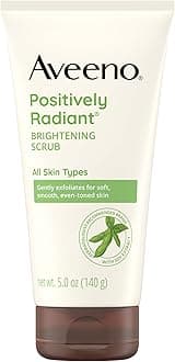 Aveeno Positively Radiant Skin Brightening Daily Scrub, 5 Oz