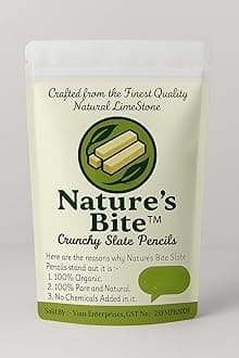 Slate Pencils, Made of Natural Limestone (300 Grams)