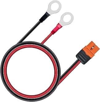 XT60i to O Ring Terminal Cable，More Than 8A，12AWG Extension Cable XT60i Female to O Ring Connector XT60i-f Compatible with Lipo Batterie (1.5M/5FT)