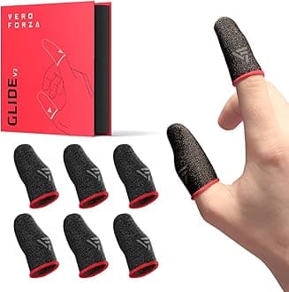 Vero Forza Glide V2 (6 Pieces) | Mobile Gaming Sleeve | VFiber 2.0 Technology