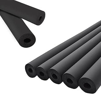 Pipe Insulation Foam Tube - 1"(25mm) ID x1-13/32"(43mm) OD Foam Tubing for AC Unit, Guitar Stands,6Ft