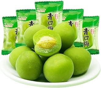 Sour sweet and crispy green plums250g/500g/1000g,Crispy Plum,Huamei,fruit snacks，preserved fruits,Juicy plums,Dried Fruit,Vegan,Healthy Snacks Food,Sour crisp cold fruit,fresh fresh plum (250g)