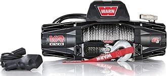 Warn Vr Evo 8-S, 8,000 Lbs Winch With Synthetic Rope & Wireless Remote, 12V, 103251