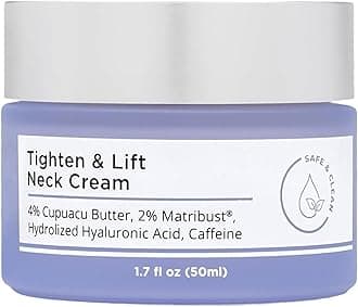 Tighten and Lift Neck Cream,Neck Firming Cream for Sagging Skin,Neck Tightening Cream with Collagen,Firming Cream for Loose Skin,Tighten & Lift Firming Neck Cream,Anti Aging Neck Cream-50ML