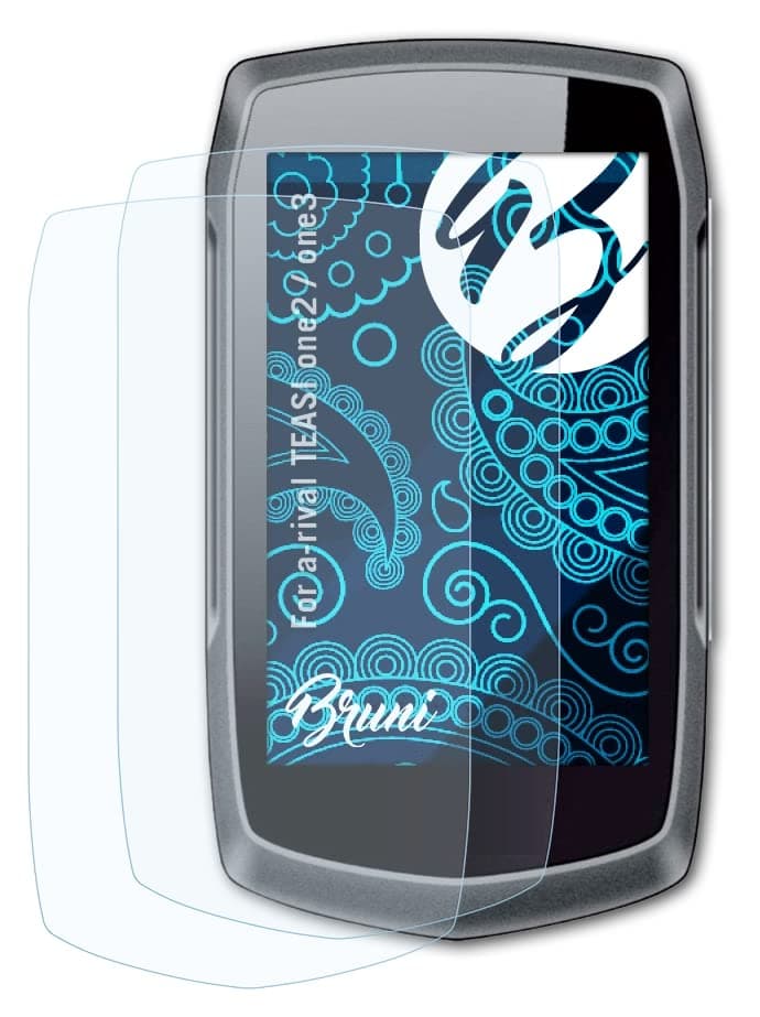 Bruni Screen Protector Compatible with a-Rival TEASI one2 / one3 Protector Film, Crystal Clear Protective Film (2X)