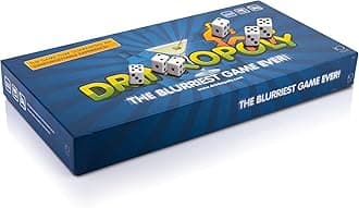 Drinkopoly – The King of Drinking Games – Combined Board/Table Party Games for Adults and Students with 50 Expansion Cards with Tasks, An (Un)Forgettable Experience, A Drinking Game Gift Set