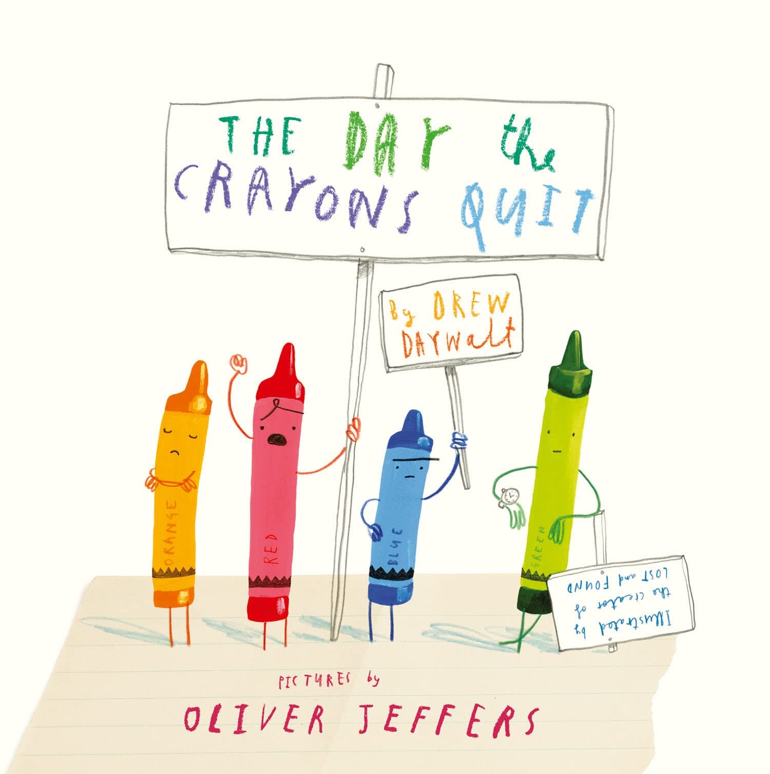 The Day The Crayons Quit: A Funny Picture Book About Expressing Feelings and Emotions, NYT Bestseller