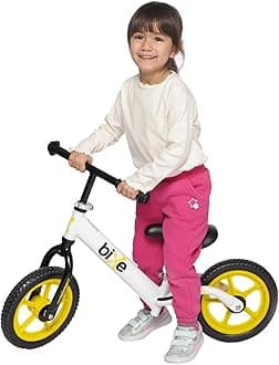 BixeBalance Bike: SUPER LIGHTWEIGHT - ONLY 4LBS | Pro Balance Bike for Kids 3, 4, 5, 6 and 7 Year Old - No Pedal Sport Training Bicycle | 12inch wheel | Toddler Lightweight Bike