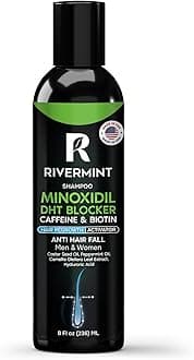 Premium: Shampoo with Minoxidil, Biotin, DHT Blocker (Saw Palmetto) & Caffeine - Activator for Hair Regrowth & Thickening for Men and Women, Anti-Hair Loss