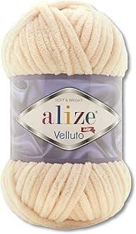 Wohnkult 100 g Alize Velluto Wool in 30 Selection (310 | Honey)