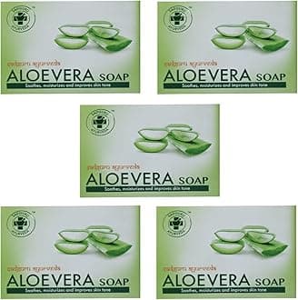 SADGURU AYURVEDA - SOAPS (Aloe Vera) Pack of 5