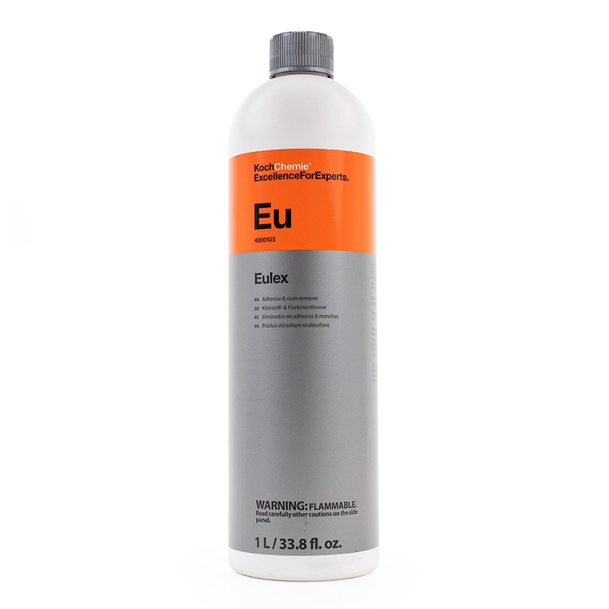 Eulex - Adhesive Remover, Evaporates Quickly, Protects Surface While Cleaning (1 Liter)