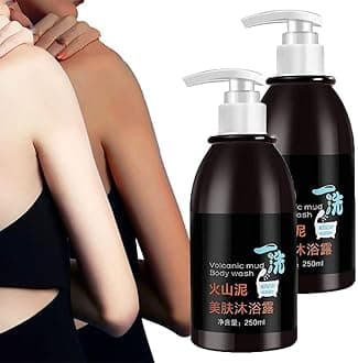 2PCS Shower Gel Whitening Shower Gel Volcanic 250Ml