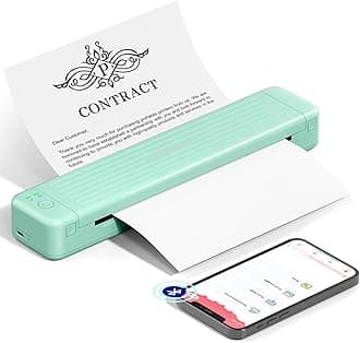 Phomemo P831 Thermal Transfer Printer Portable Printer Bluetooth Printer 8.5x11 Compatible with US Letter Paper and A4 Plain Copy Paper, Double Sided Print, Long Lasting, Preserved Edition, Suitable