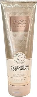 Bath and Body Works Moisturizing Body Wash 10 oz (Snowflakes & Cashmere)