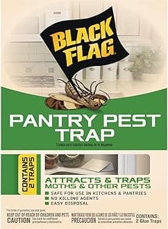 Black Flag Pantry Pest Glue Trap, 2 Count (Pack of 12)