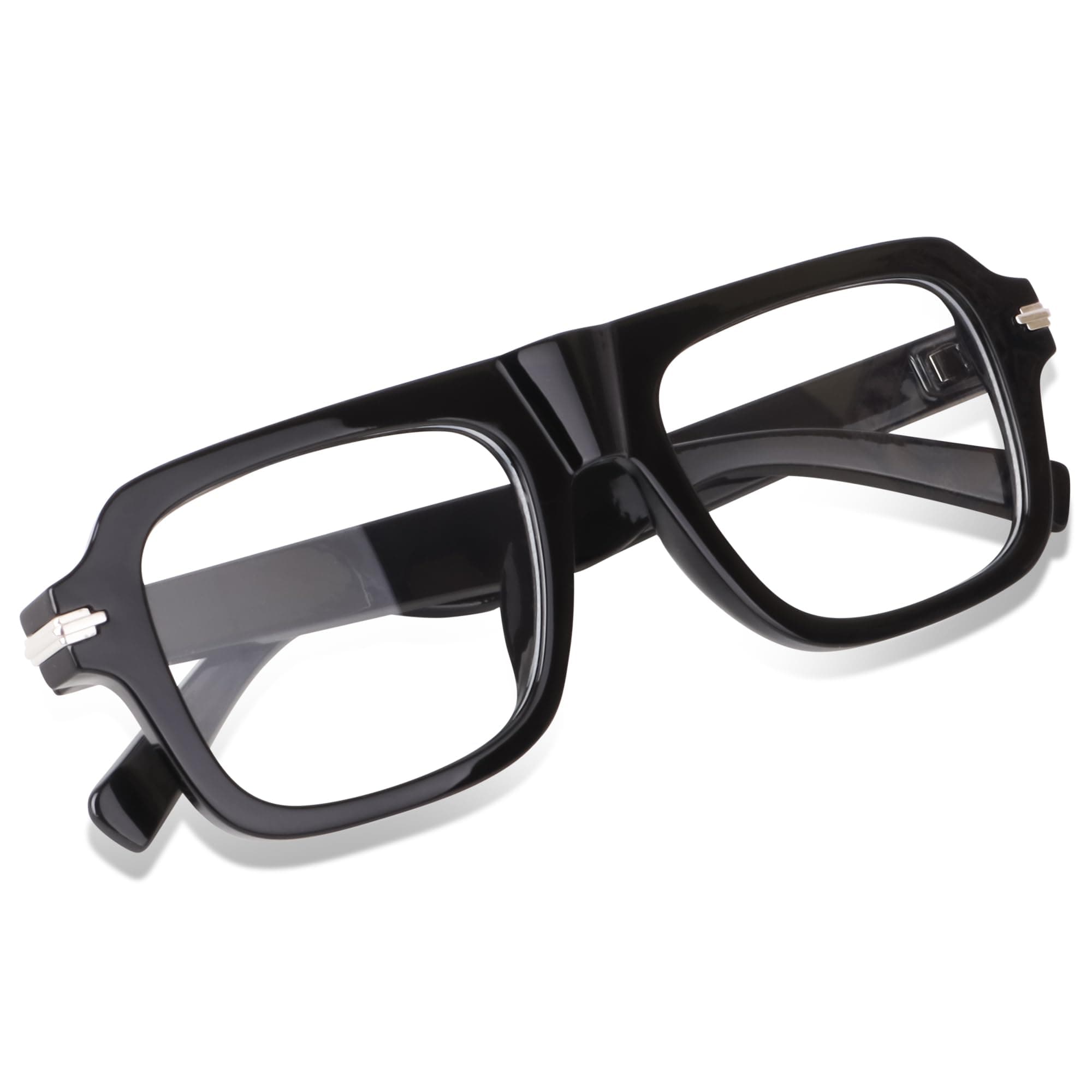 Square Unisex Large Blue Light Blocking UV Protected Computer/Gaming Glasses (3754F)