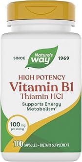 Nature's Way Vitamin B-1, 100 Caps 100 MG
