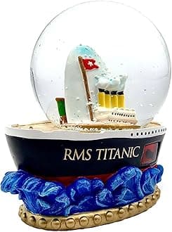 Snow Globe with Authentic Coal from The Wreck of The RMS Titanic (Snow Globes)
