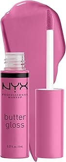 NYX PROFESSIONAL MAKEUP Butter Gloss, Non-Sticky Lip Gloss - Merengue (Pink Lilac)