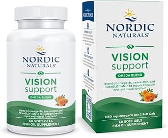 Vision Support, Lemon - 60 Soft Gels - with Zeaxanthin and FloraGLO Lutein, for Healthy Eyes and Vision - 30 Servings