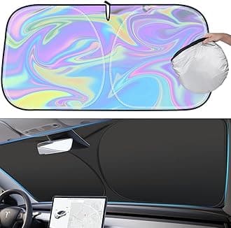 Car Windshield Sunshade 140 * 70cm Car Front Window To Keep Your Vehicle Cool with Storage Pouch Blocks UV Rays (142 * 80cm)