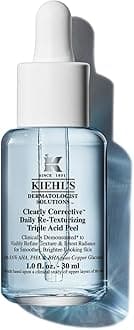 Kiehl's DS Pre-Serum, 1.0 fl oz (30 ml), Exfoliate Care, Pore Serum, AHA BHA PHA, Fragrance Free, Genuine Product