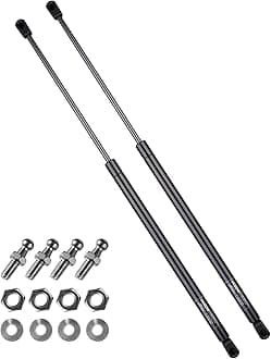 HUOPO 28 Inch 50 lb Gas Strut, ML2750 Gas Shock, 28" 222N Lift Support for Truck Tonneau Cover Boat Hatch Replacement Parts Spring, Set of 2