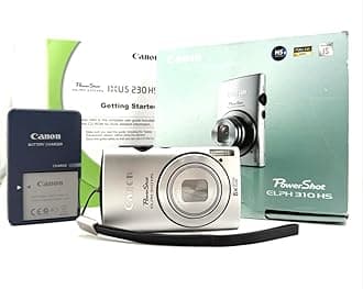 Canon PowerShot ELPH 310 HS 12.1 MP CMOS Digital Camera with 8x Wide-Angle Optical Zoom Lens and Full 1080p HD Video (Blue)