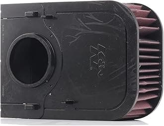 K&N High-Flow Original Lifetime Engine Air Filter: Increase Power & Acceleration, Washable, Premium, Replacement Car Air Filter: Compatible with 2015-2018 Porshe Macan E-0660