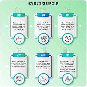 LivEco Natural Henna Powder for Hair | Mehandi Powder For Pure Organic Nat Hair Color & Mehndi Design On Hand / Feet | Body Art Quality, with a Mehendi Applicator Brush Kit, 1.5Kg