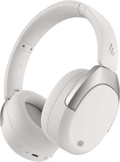 W830NB Wireless Over Ear Headphones with -45dB Active Noise Cancelling, 94H Playtime, LDAC Hi-Res Sound, Spatial Audio, Fast Charging, Multipoint Connection, Bluetooth V5.4 - Sandwhite