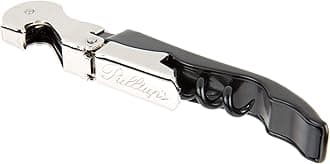 Pulltap's Double-Hinged Waiters Corkscrew (Black and Stainless Steel)