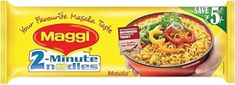Maggi 2-Minutes Masala Noodles, 420 G [Pack of 16] - 6720 Gm