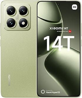 Xiaomi 14T 5G Mobile,Lemon Green (12GB RAM+256GB) | MediaTek 8300 ultra | 6.67" Amoled 144Hz display | Leica Triple Camera 50+50+12MP, 32MP Front camera | Free Xiaomi outdoor speaker