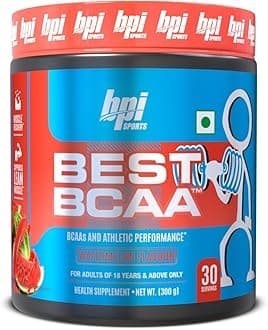 Best BCAA Powder - Muscle Recovery Support - Branched Chain Amino Acids | Building Blocks of Protein and Muscle - Post Workout Recovery – Hydration - Watermelon Ice, 30 Servings