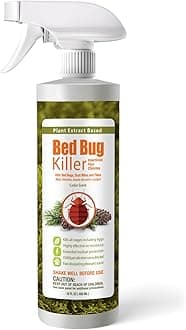 EcoVenger Bed Bug Killer Spray (480ml), Quickly Kills Bed Bugs, Nymphs, Eggs, Dust Mites, Lice & Resistant Bugs, 2 Weeks Extended Residual, Plant Based Non-Toxic, Safe for Children & Pets