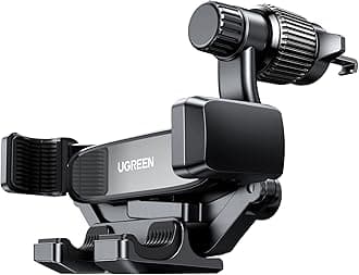 UGREEN Car Phone Holder Air Vent, 2024 Gravity Mount, Enjoy The Comfort of A/C, Auto Lock Cradle, Compatible with iPhone 16 Pro Max, and More 4.7''-7.2'' Devices