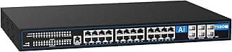 30 Port Managed Multi-Gigabit Switch| 24 x 2.5G Port with 6 x 10G SFP| 240G Bandwidth| IEEE802.3ab/bz| Support QoS,Extend/VLAN Mode/Rackmount