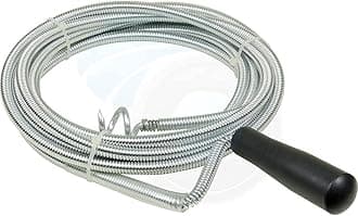 Wokin 5 meter Flexible Sink Snake Cleaner Drain Auger Hair Catcher, Sink Dredge Drain Clog Remover Cleaning Tools for Kitchen Sink Bathroom Tub Toilet Clogged Drains Dredge Pipe Sewers