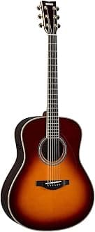 L-Series Transacoustic Guitar with Hard Gig Bag- Dreadnought, Brown Sunburst