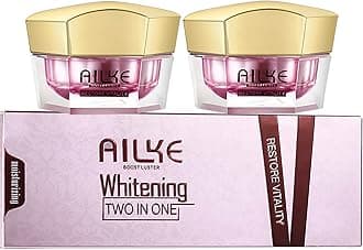AILKE Whitening Day & Night Face Cream, Deeply Clean Skin, Remove Dark Spots, Sun Spots, Wrinkles, With Sodium Hyaluronate, Lighten Facial Cream for Men, Women, 40 ml (Pack of 1)