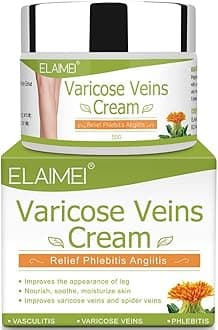 Varicose Veins Cream Eliminate Varicose Veins,SImproves Spider Veins and Heaviness,Relaxing Leg Cream Formula - SImproves Leg Appearance