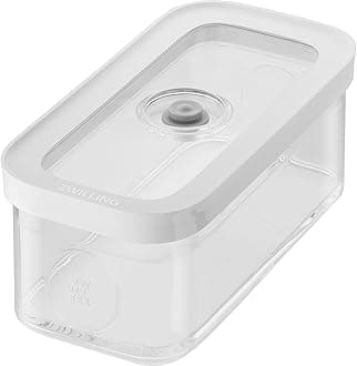 Fresh & Save Cube Box, Plastic, Airtight Dry Food Storage Container, Medium Cube, M Container, .74-qt