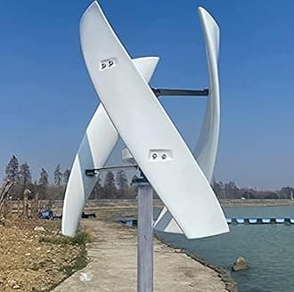 VEKETE Low speed 3 blades wind turbine kit windmill generator Propeller wind turbine 5kw permanent magnetic levitation vertical axis wind power generator, for home use,48V
