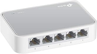 Learning Resources TL-SF1005D TP-Link 5-Port Fast Ethernet Unmanaged Switch | Plug and Play | Desktop