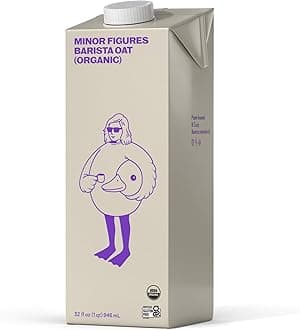 Barista Oat Milk Organic Plant Based Beverage • Vegan • Non-GMO • Certified Gluten Free, 32 fl oz ℮ 1 qt ℮ 946 ml شخصيات صغيرة باريستا حليب الشوفان مشروب عضوي نباتي