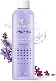 Nail Polish Remover, Gel Polish Remover with Jojoba Oil Gentle Professional Soak Off Removal for Press On Nails Glue Acrylic Dip Powder Nail Care Gift for Women 8 Fl Oz, Lavender